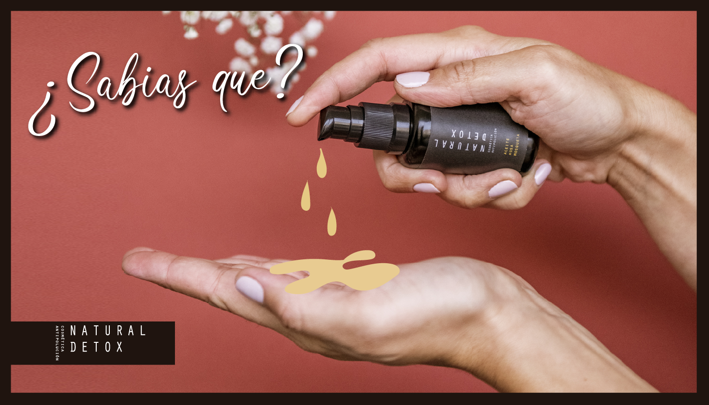 ¿Sabías que nuestros aceites pueden ser usados como serum?