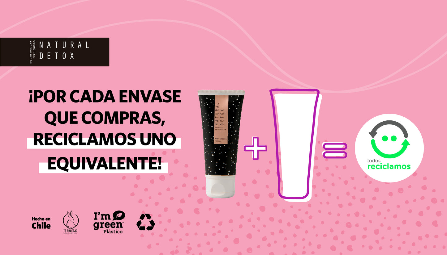 ¡POR CADA ENVASE QUE COMPRAS, RECICLAMOS UNO EQUIVALENTE!