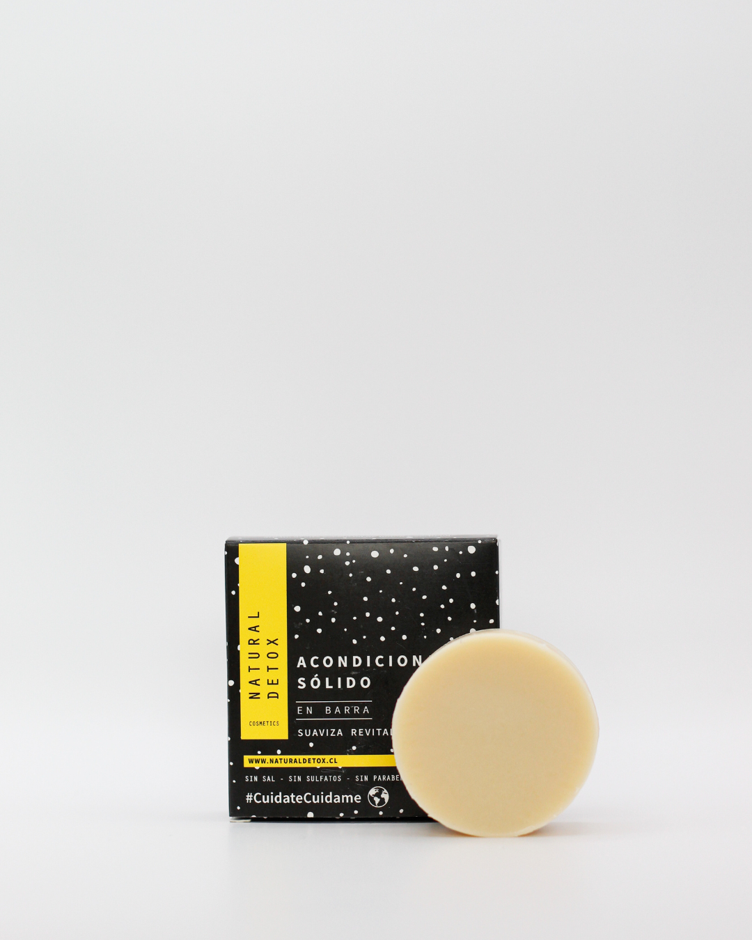 Acondicionador Barra Cabello Seco y Dañado | Hidratación Profunda y Brillo Natural | 100% Vegano Y Sin Sulfatos
