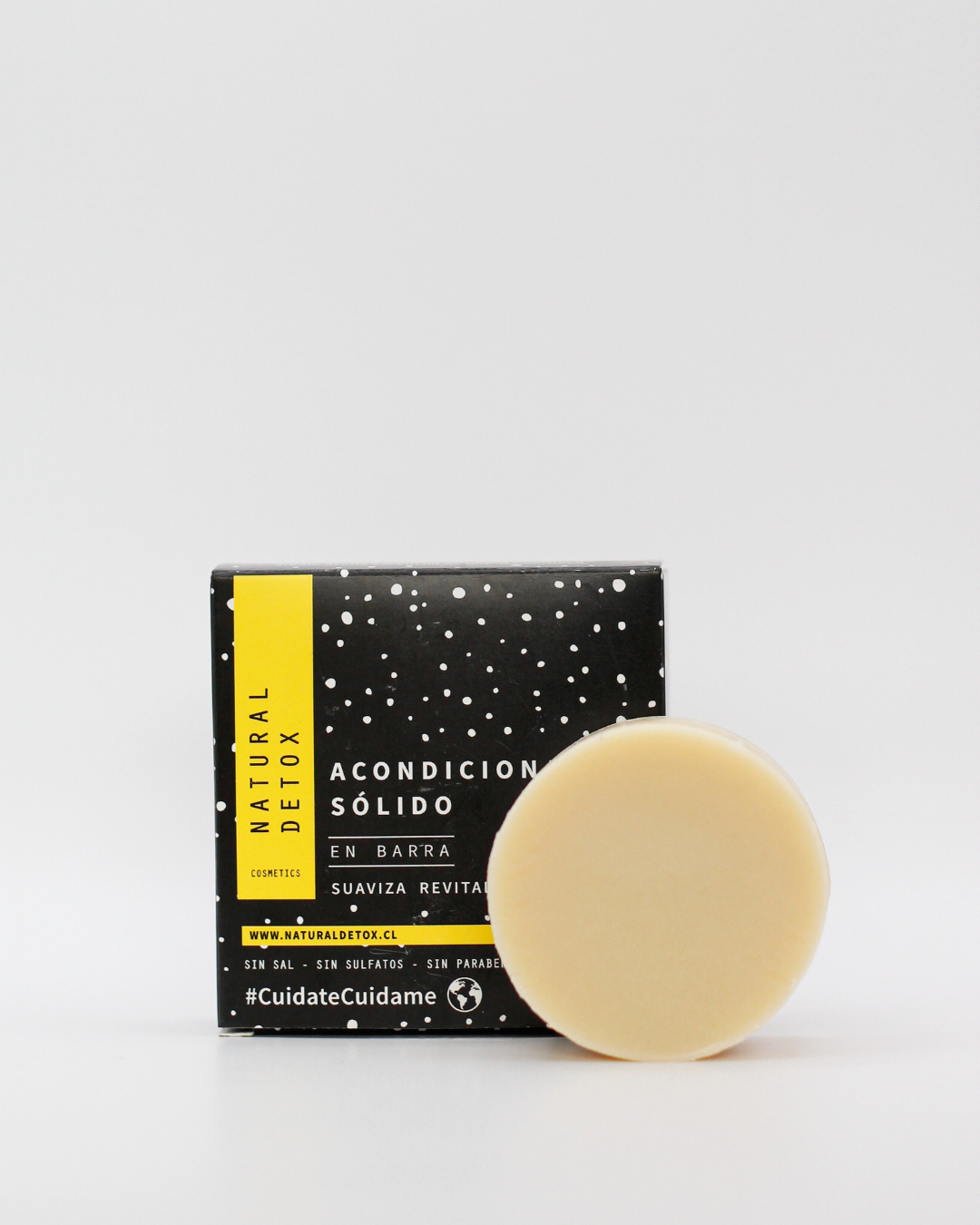 Acondicionador Barra Cabello Seco y Dañado | Hidratación Profunda y Brillo Natural | 100% Vegano Y Sin Sulfatos
