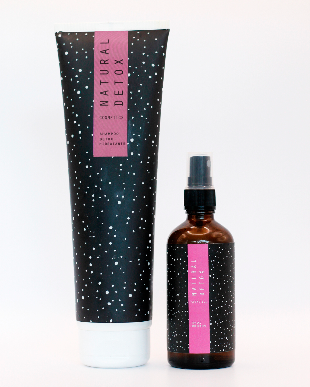 Shampoo detox hidratante 300 ml + tónico anticaspa