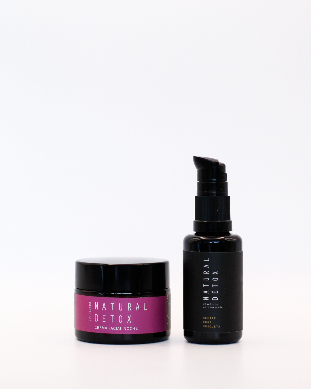 Rutina rostro, cuello y escote. Aceite de rosa mosqueta + crema facial