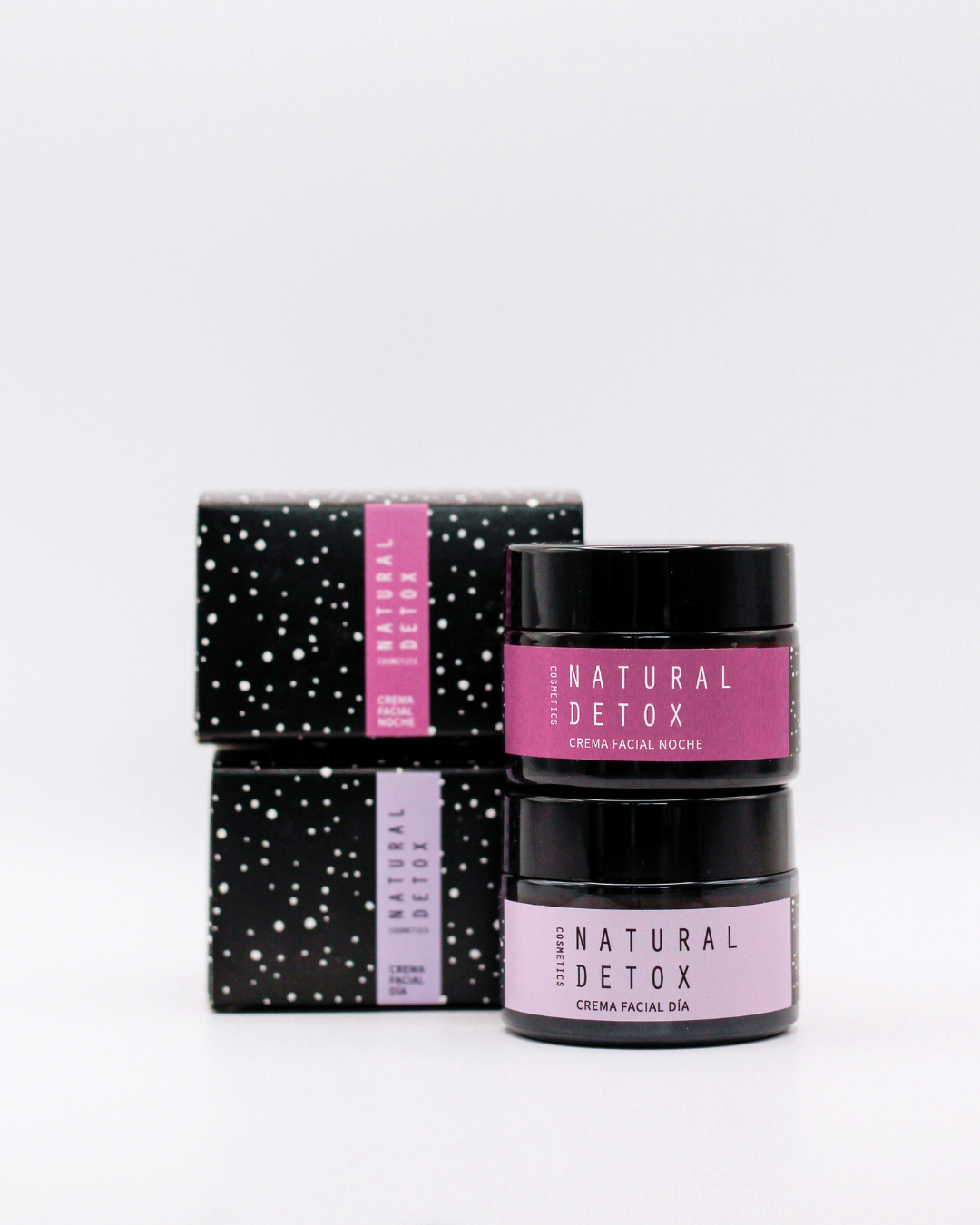 Rutina Facial Crema de día y de noche con retinol y ácido hialurónico. Detox real para tu piel. Envío gratis a todo Chile.