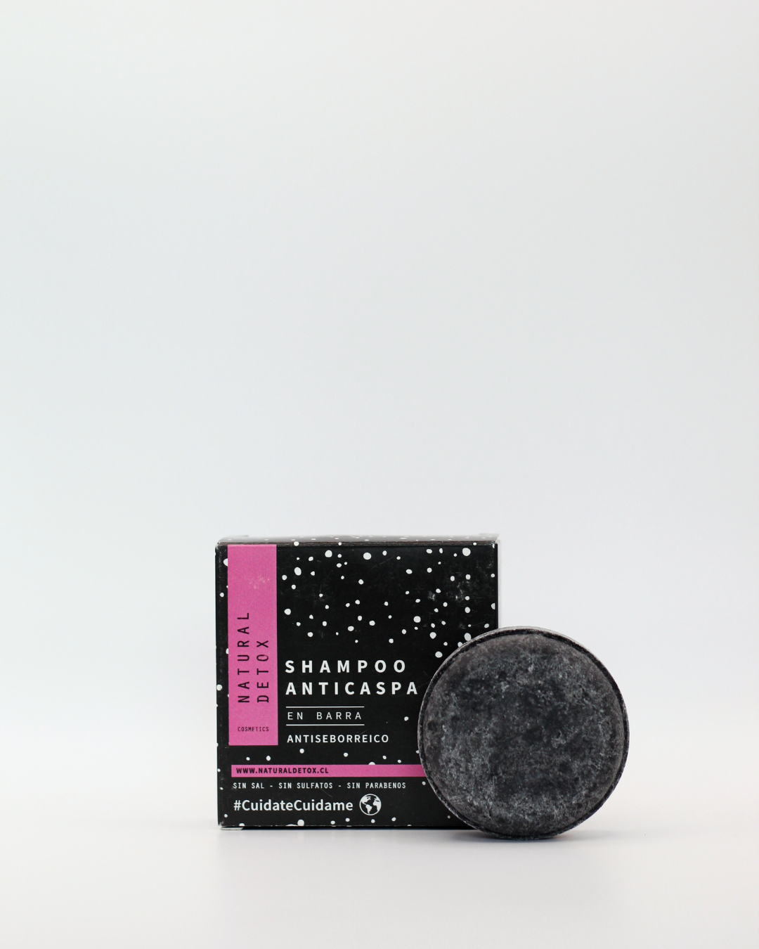Shampoo Anticaspa Grasa en Barra | Para caspa grasa, picazón y equilibrio | Reduce la caspa en un 83%