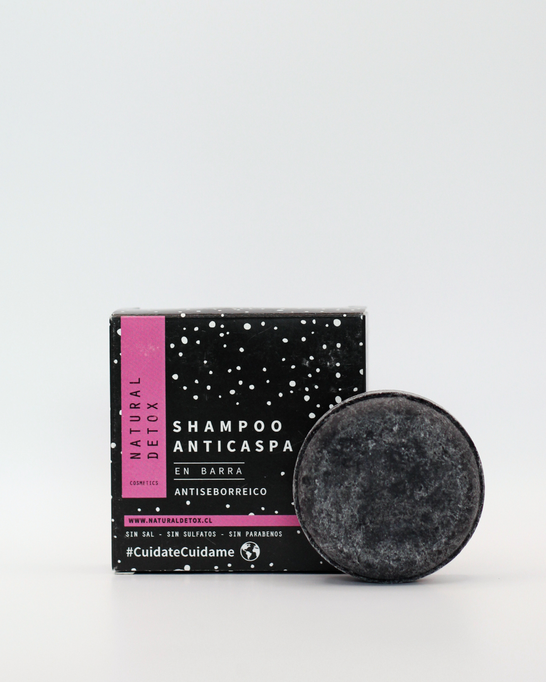 Shampoo Anticaspa Grasa en Barra | Para caspa grasa, picazón y equilibrio | Reduce la caspa en un 83%